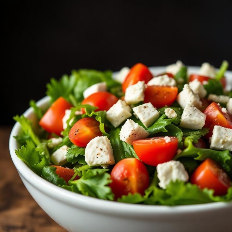 Fresh seasonal salad
